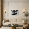 Chic Intemporel – Tableau sur Toile