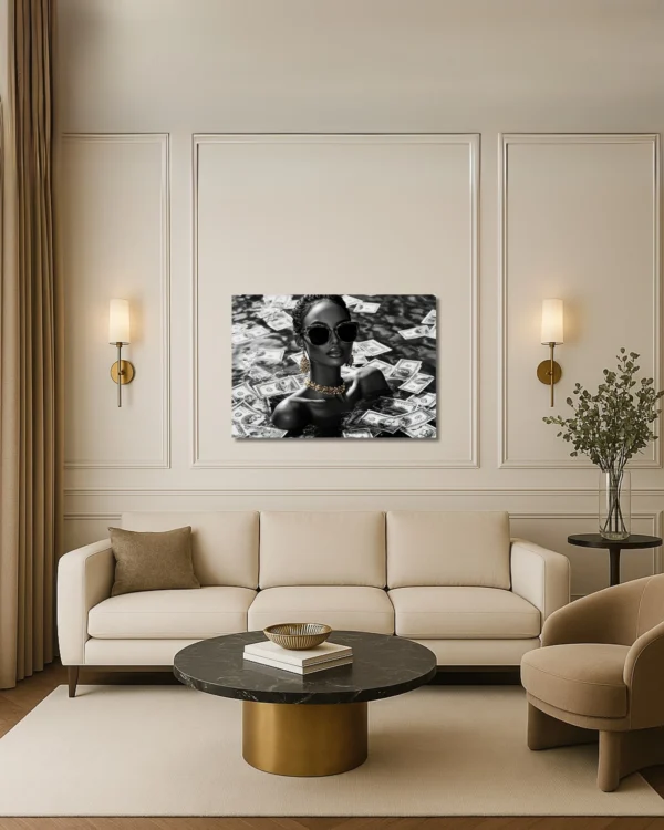 30 x 45 cm 1 (3) Chic Intemporel – Tableau sur Toile