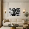 Chic Intemporel – Tableau sur Toile