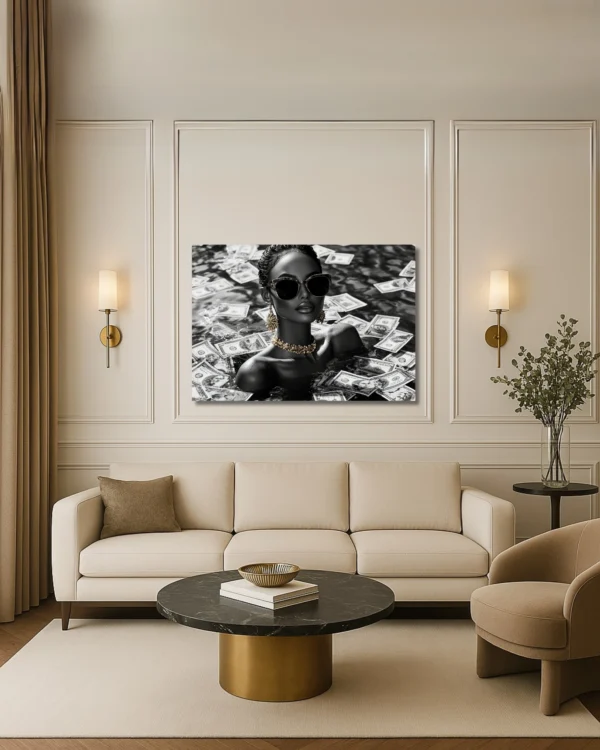 30 x 45 cm 1 (4) Chic Intemporel – Tableau sur Toile