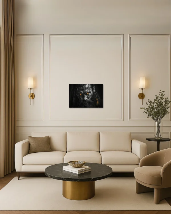 30 x 45 cm (2) L’Âme du Guerrier – Tableau sur Toile