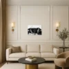 Tendresse Canine – Tableau sur Toile