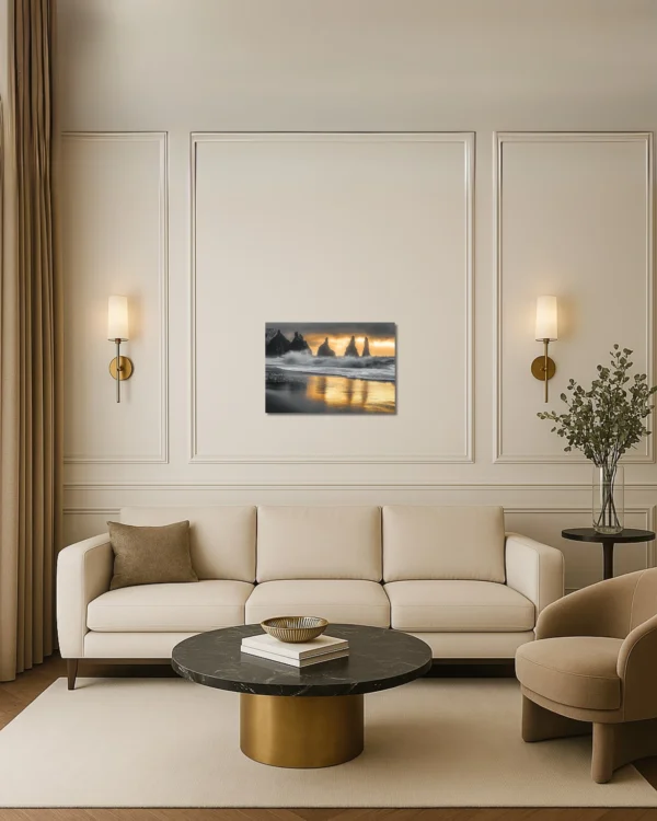 30 x 45 cm Rivage Mystique – Tableau sur Toile