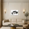 Trio de Tendresse – Tableau sur Toile