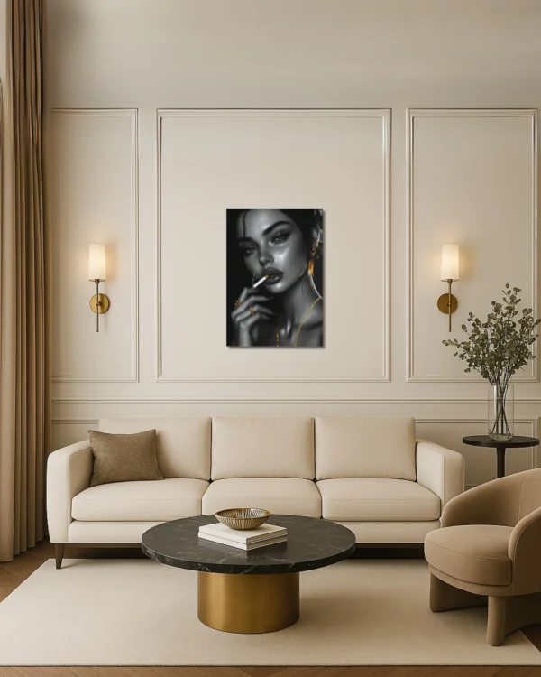 40 x 60 cm Beauté Rebelle – Tableau sur Toile