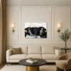 Tendresse Canine – Tableau sur Toile