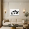 Trio de Tendresse – Tableau sur Toile