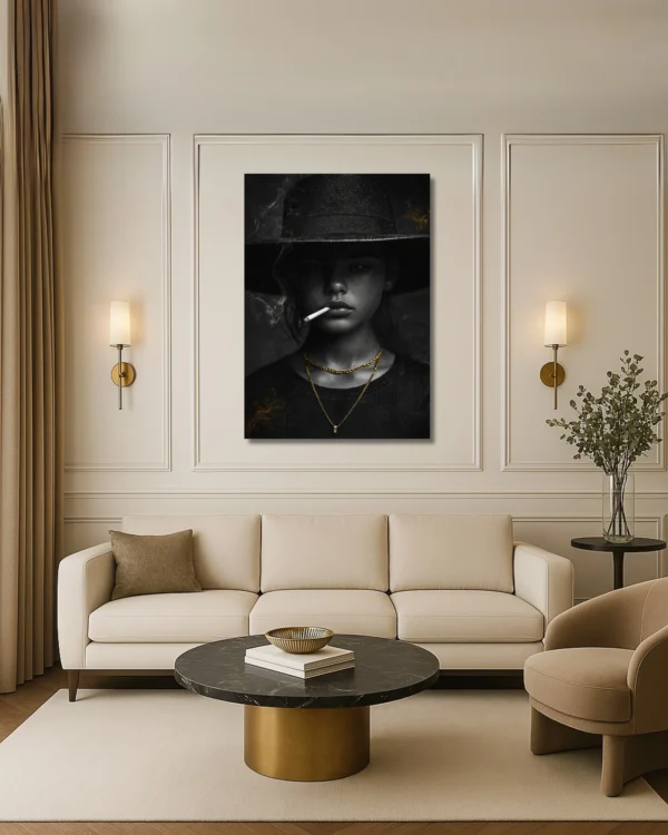 70 x 100 cm Ombres Captivantes – Tableau sur Toile