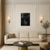 Silhouette Mystérieuse – Tableau sur Toile