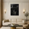 Silhouette Mystérieuse – Tableau sur Toile